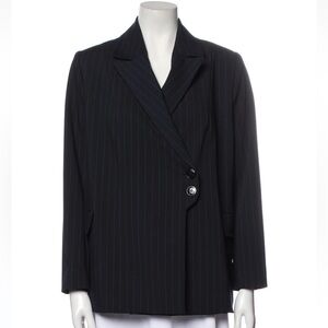 GANNI Striped Blazer